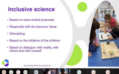 Science and how to do science with children, key themes for the 2nd workshop of the C4S project